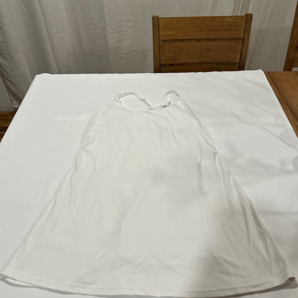 White Athlesiure Dress
